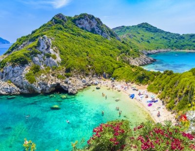 Corfu beach, Greece