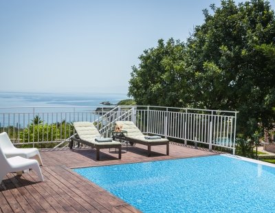 Villas in Skala
