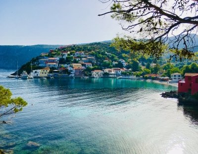 Turquoise waters of Kefalonia