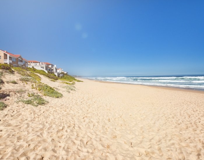 Beach front villa