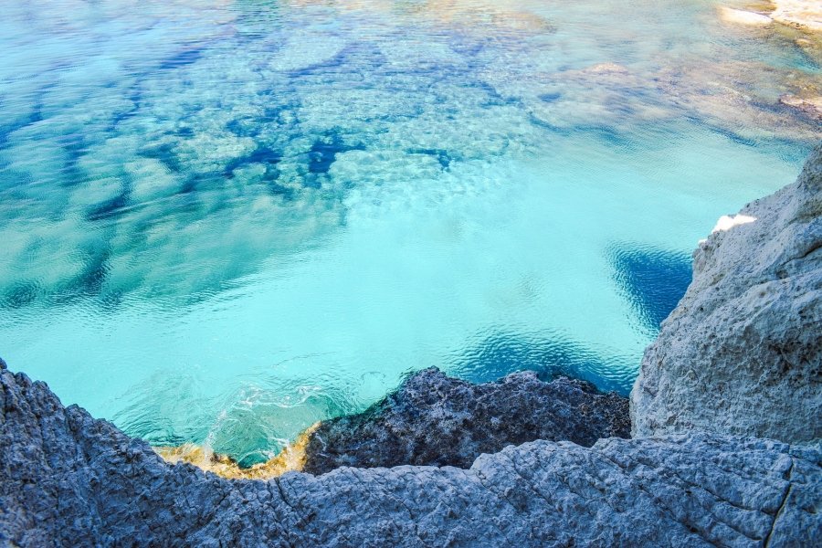 clear sea water, Hvar, Croatia
