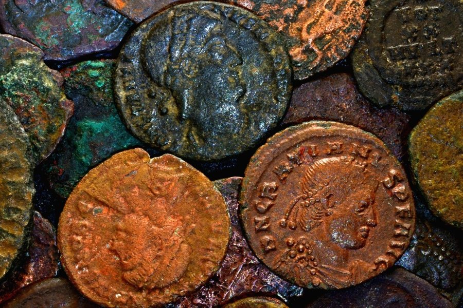 roman coins