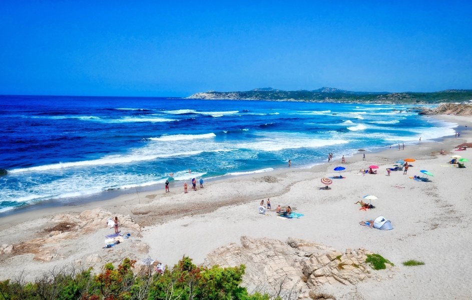 White sand beach, Sardinia, Italy