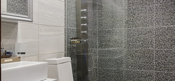 ground_floor_bedroom_bathroom.jpg Villa rentals in Hanioti